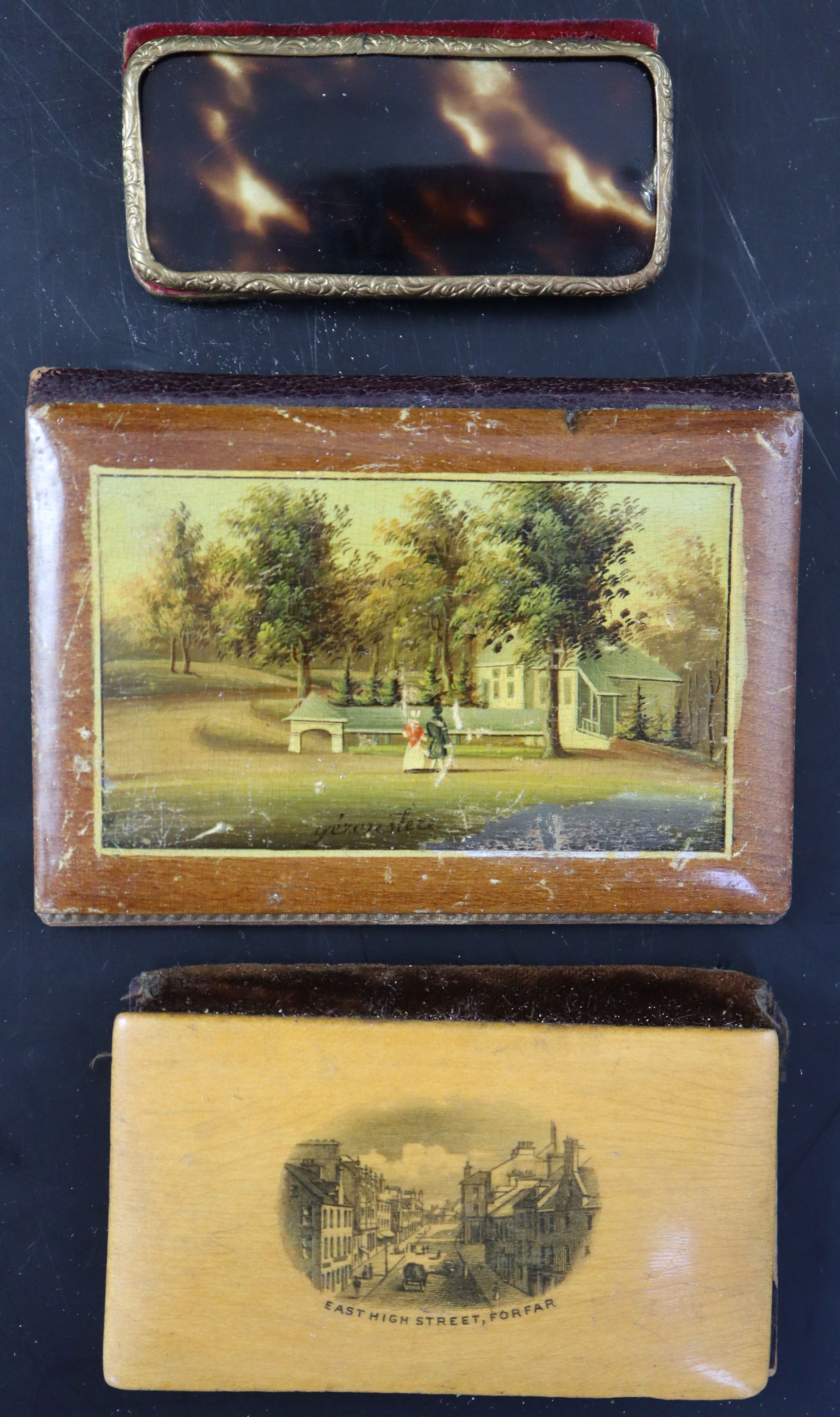 Ten assorted 19th century needle cases